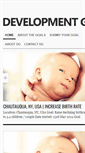 Mobile Screenshot of developmentgoals.org